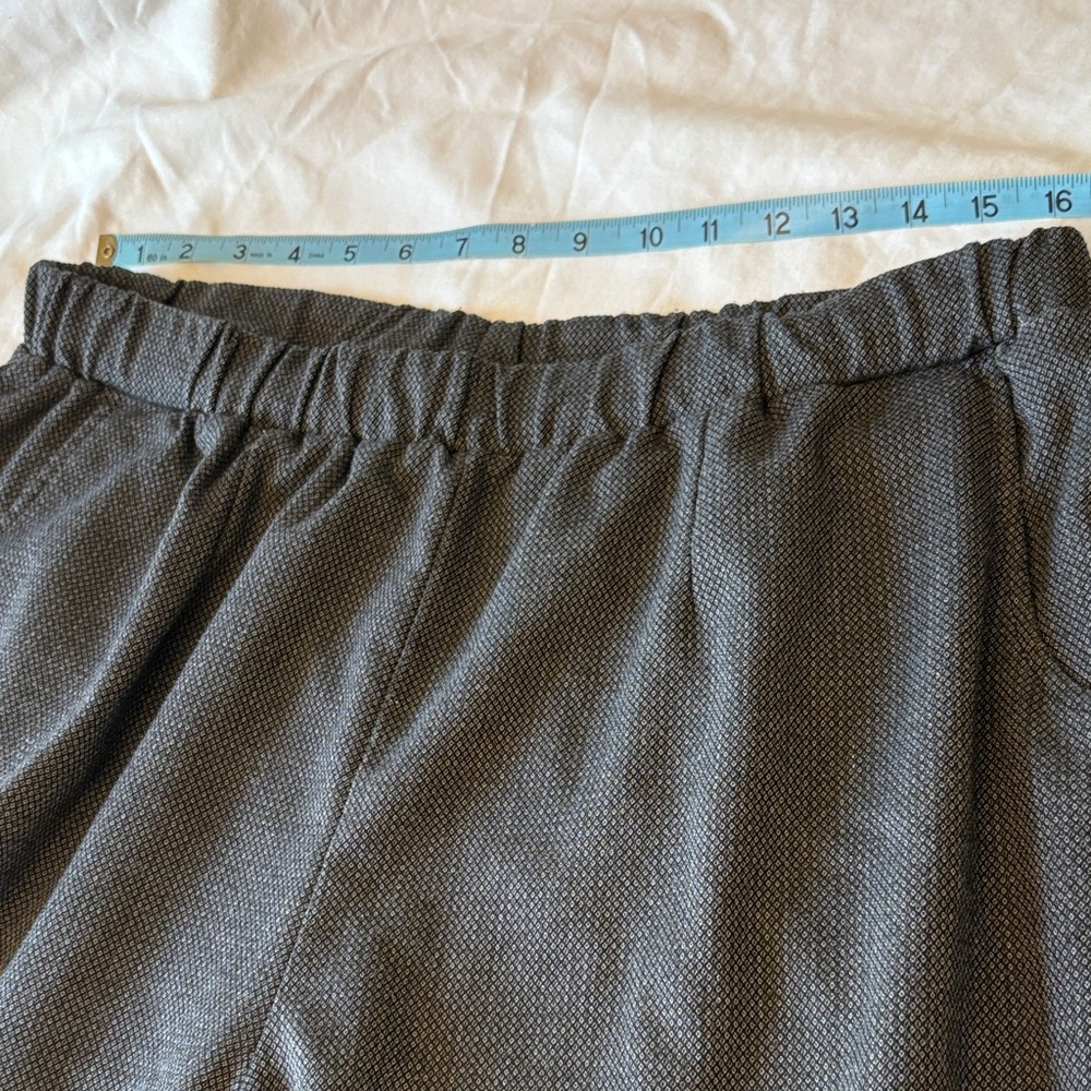 croft & barrow Tweed Like Wide-Leg Pull-On Pants croft & barrow Size: 20W Short - Picture 5 of 9